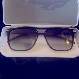 Men’s Ferragamo square shaped sunglasses